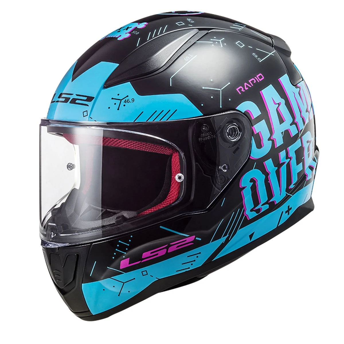 LS2 RAPID PLAYER MAVİ